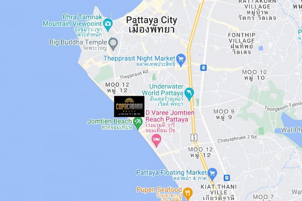 Sea View 5 Star Facilities Luxury Stay At Pattaya Praia de Jomtien Exterior foto