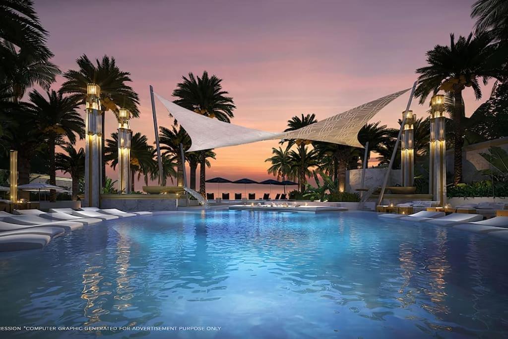 Sea View 5 Star Facilities Luxury Stay At Pattaya Praia de Jomtien Exterior foto